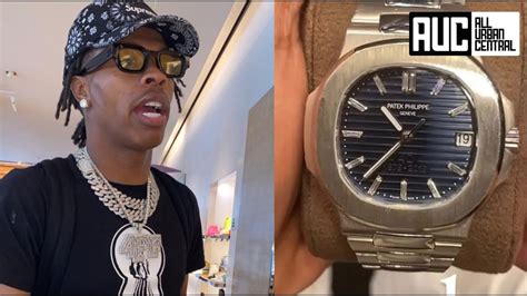 lilbaby fake watch|lil baby watch.